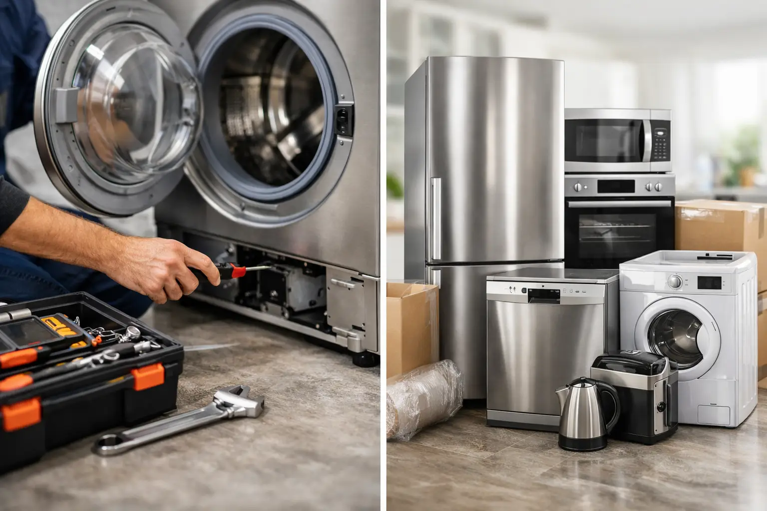Appliance Repair Versus Replacement Cost