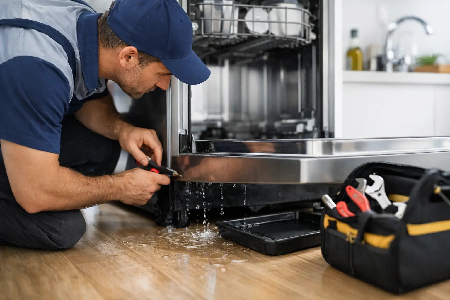 Dishwasher Leaking Repair Service Guide