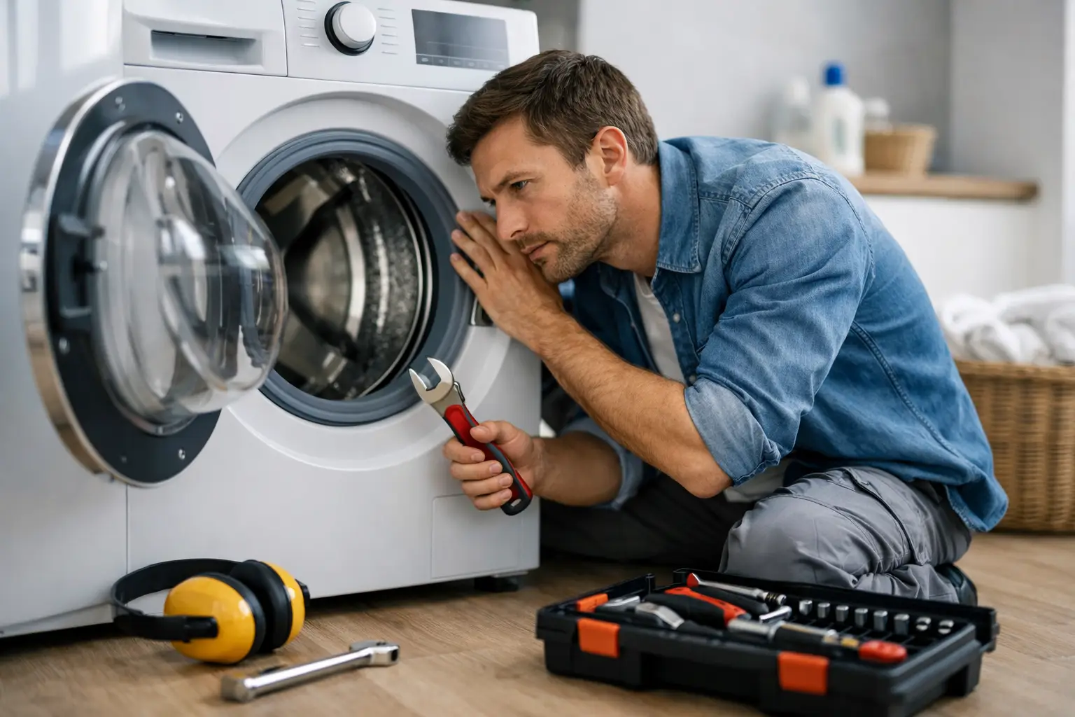 Fix Noisy Washing Machine Problems at Home