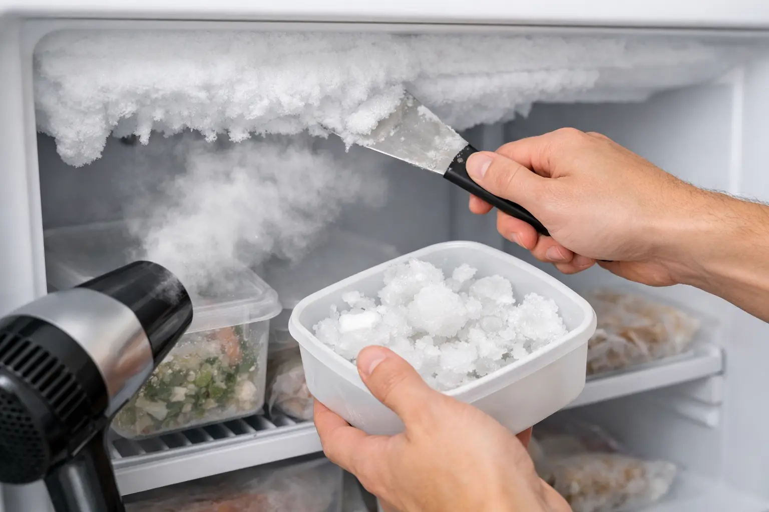 Freezer Ice Buildup Repair That Actually Works