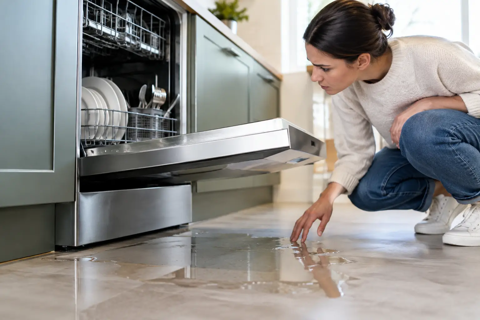 Can a Dishwasher Leak? Causes and What to Do