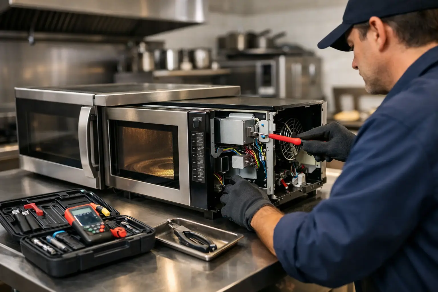 Commercial Microwave Repair Guide for Businesses