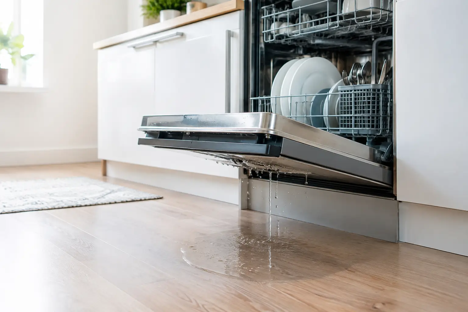 What Causes Dishwasher Leaks? 9 Common Reasons
