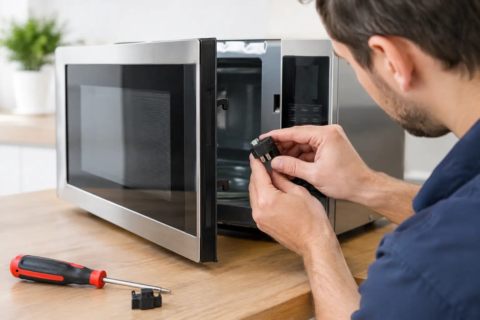 Microwave Door Switch Repair Signs and Safe Next Steps