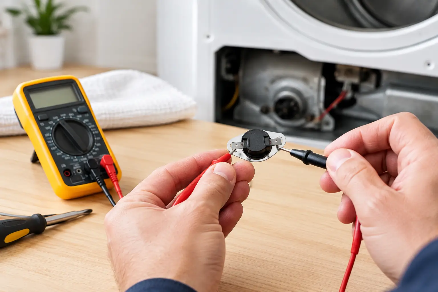 Test a Dryer Thermal Fuse Safely at Home
